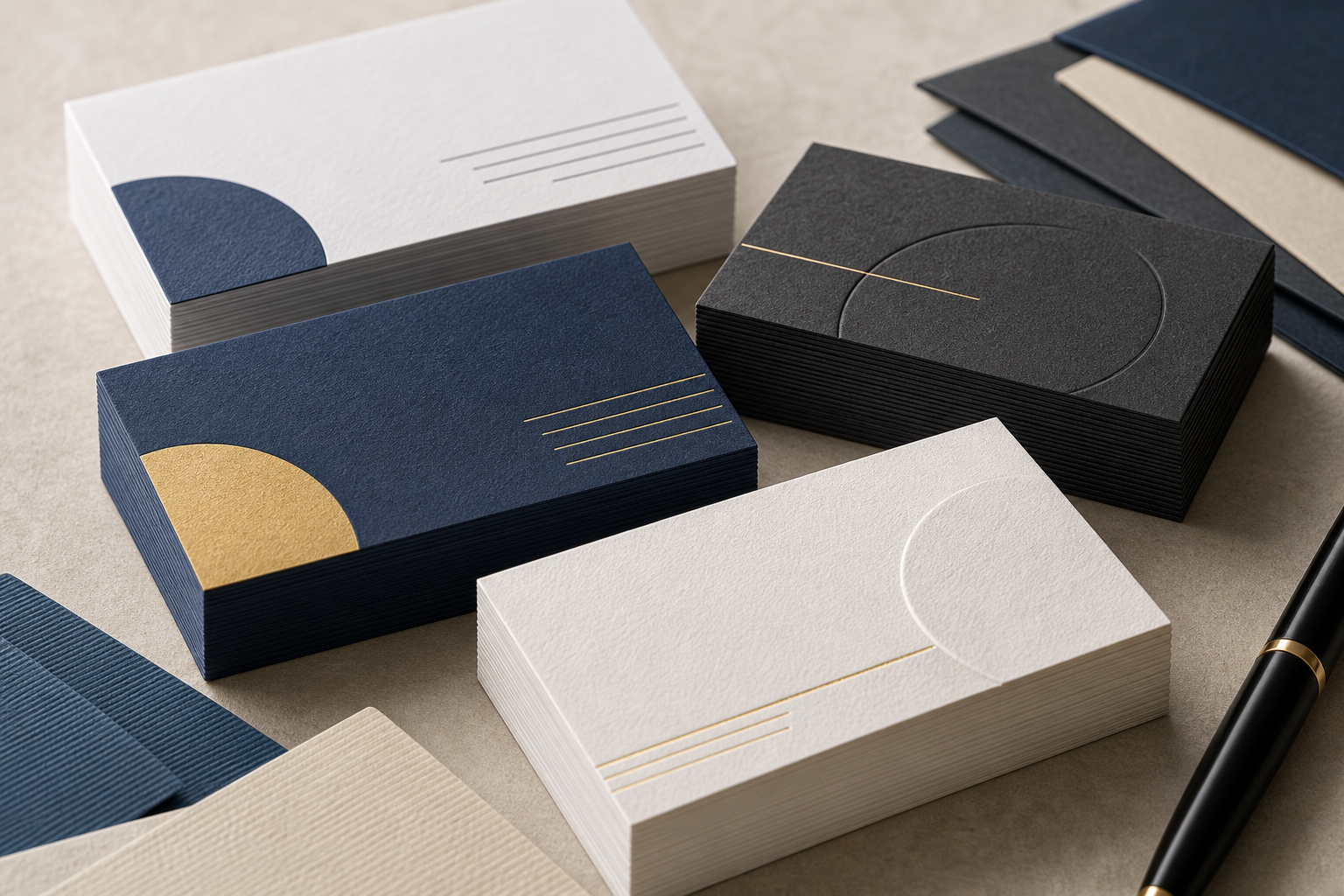 Printed business stationery