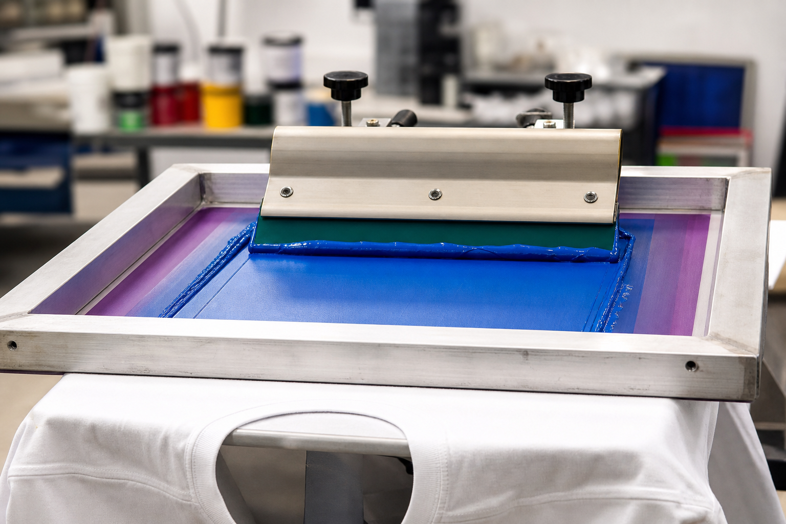 Screen printing, embroidery, and dimensional apparel printing